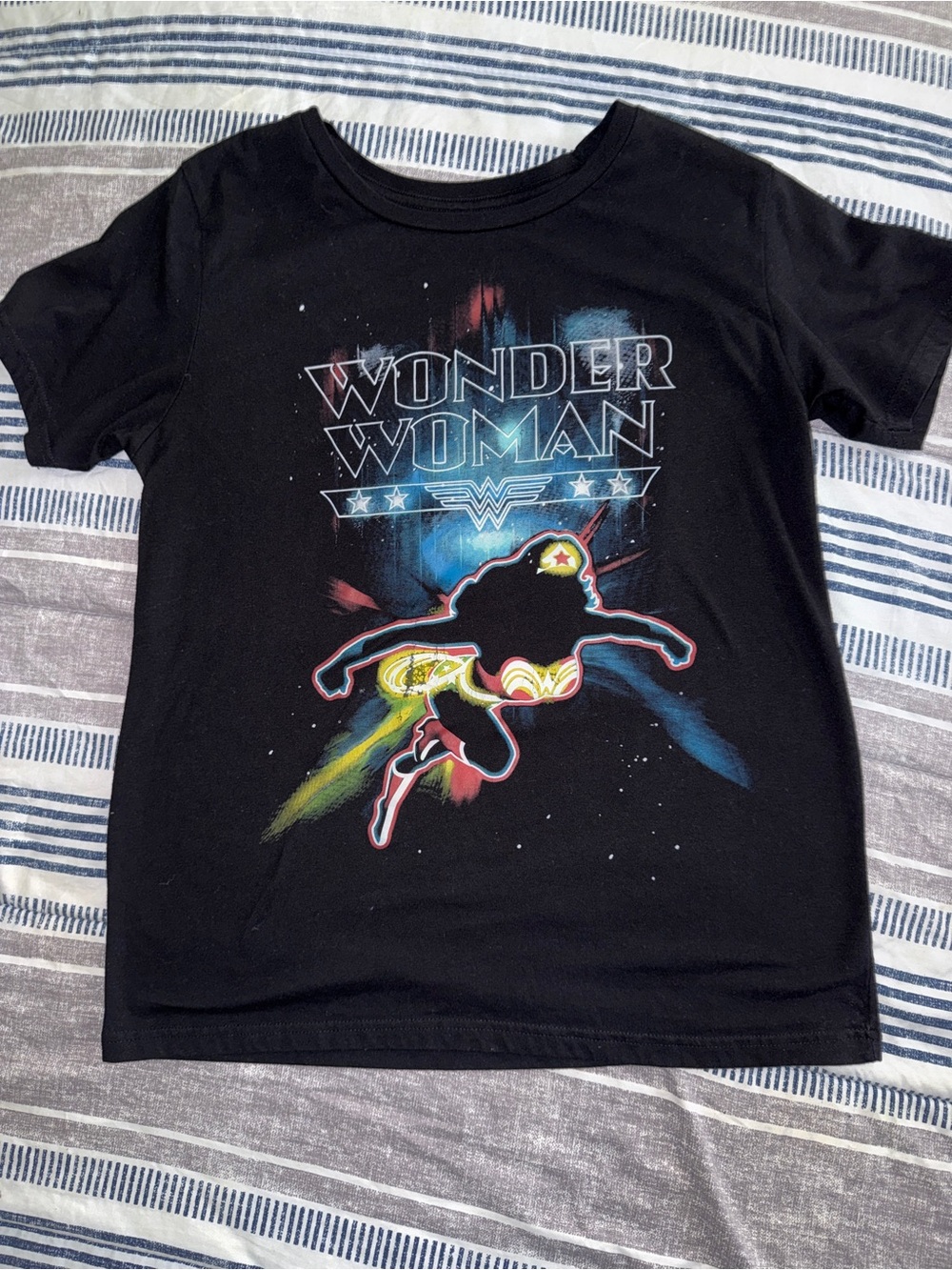 Wonder Woman Black Graphic Tee
